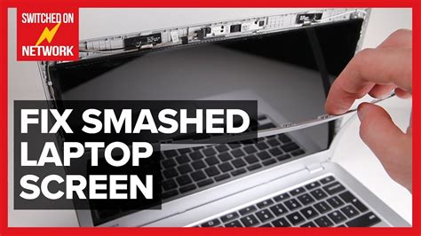 How to replace a cracked or broken screen on an .